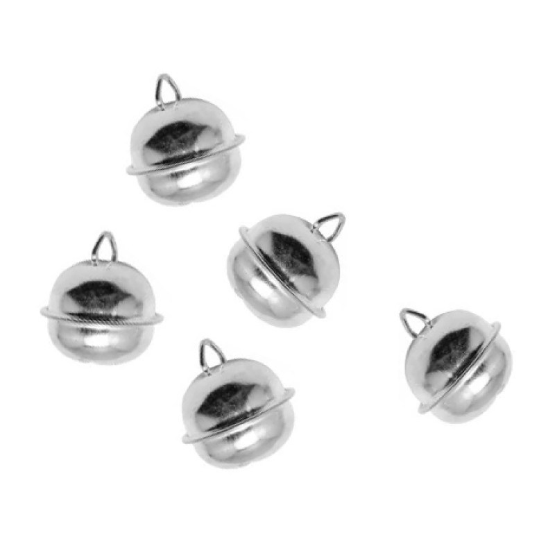 Glöckchen silber 14mm 14 Stück